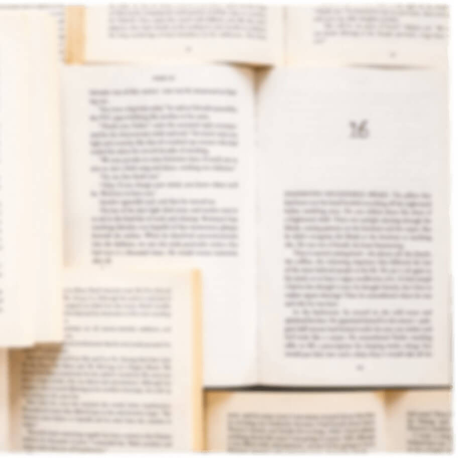 Blurred text image before enhancement